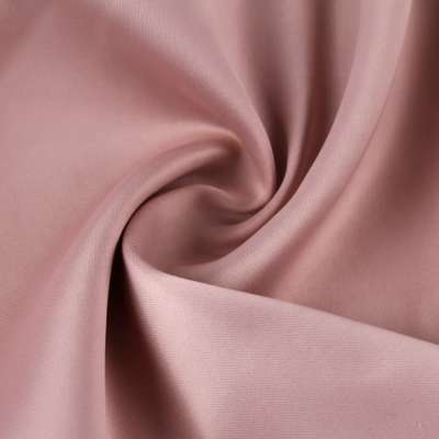 RTS cheap price color pink polyester and spandex modeled acetate fabric for cloths